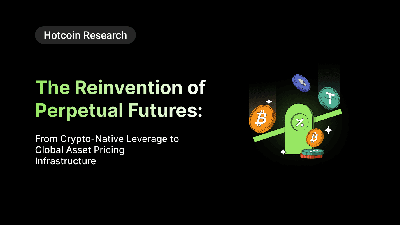 Hotcoin Research | The Reinvention of Perpetual Futures: From Crypto-Native Leverage to Global Asset Pricing Infrastructure